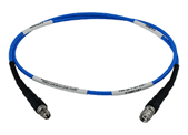 Figure 1: Mini Circuits T50-3FT-VFVM+phase-stable test cable.