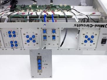 ZTM-series modular test systems consist of individual hardware modules that are easy to swap out and reconfigure as needed.